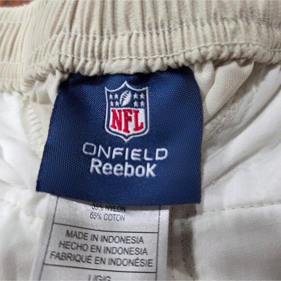 NFL Cleveland Browns Onfield Reebok Cargo Shorts Size Large - Picture 6 of 11